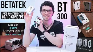 World’s First Modular 300W GaN Charger! - Betatek BT-300 Review & Test
