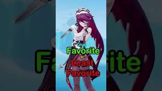 All Cryo Characters Ranked from My Favorite to Least Favorite! 