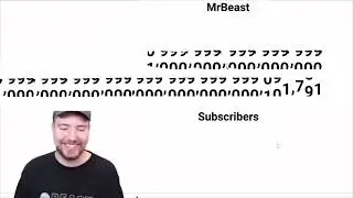 MrBeast Hits 1 Quindecillion Subscribers meme