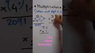 Multiplication tricks #tricks #shorts #tricks