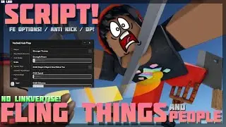 [Hub! 🪐] Fling Things and People 🔥 No Linkvertise! (FE) Options / Anti Fling! 🔥 PC & Mobile! (2024)
