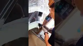работа кромкогибом при замене арки. АвтомастерскаяBAV