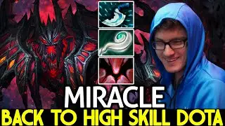 MIRACLE [Shadow Fiend] Back to Blink + Euls Combo High Skill Dota 2