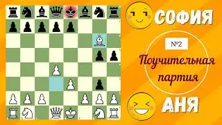 ЛОВУШКА после хода f5. Шахматы для детей, начинающих. Учебная партия. Как научиться играть в шахматы