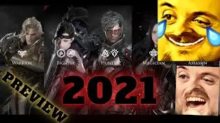 Forsen Reacts to Lost Ark All Class | All 20 Classes | 2021 | STRIKER and GUNSLINGER