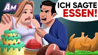 ICH zwang meine FRAU so viel GEWICHT ZUZULEGEN, damit sie sich NICHT BEWEGEN KANN
