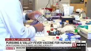 Researchers at University of Arizona pursuing Valley Fever vaccine for humans