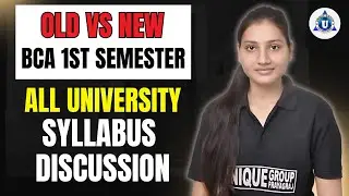 BCA 1st Sem: Old vs New Syllabus Comparison (2024 Update)