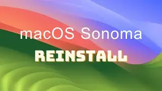 How to Erase / Factory reset Mac / macOS Sonoma reinstall