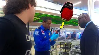Bomb Prank At The Airport!