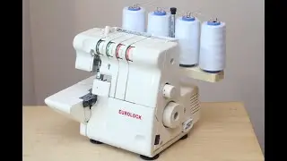 EuroLock overlock serger Nähmaschine Sewing machine Швейна машина Instruction