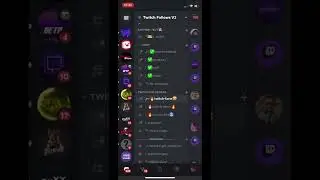 Twitch follow Bot Discord Server!
