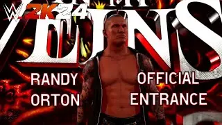 WWE 2K24: Randy Orton Full Official Entrance!