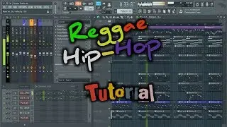 FL Studio Reegae Hip - Hop Tutorial + FLP