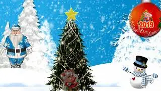 Футаж новогодний 2019