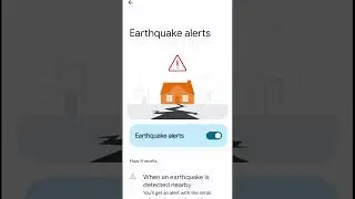 EarthQuake Alert