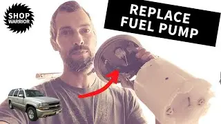 Replace fuel pump and drop fuel tank on a 2005 Chevy Suburban