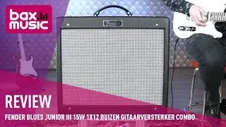 Fender Blues Junior III 15W 1x12 Combo Gitaarversterker Review | Bax Music