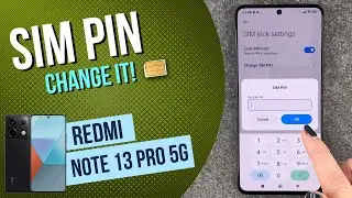 sim pin redmi note 13 pro 5g
