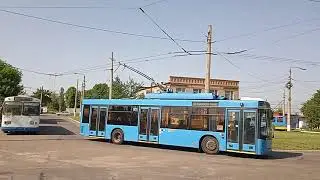 Краматорский троллейбус, июль 2021.