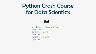 10 Python Crash Course for ML - Set | ML for Data Science