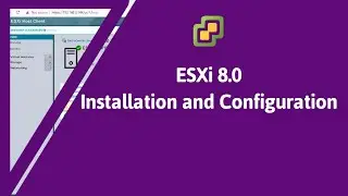 vSphere 8 | ESXi 8.0 Installation and Configuration | Install VMware ESXi 8.0 | VMware ESXi 8