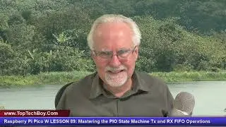 Raspberry Pi Pico W LESSON 89: Mastering the PIO State Machine Tx and RX FIFO Operations