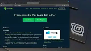 Latest NeoVim in Linux Mint, 