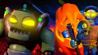 ZOMBOT VS SPOOKY SQUASH WATCH WHOLE VIDEO TO SEE BATTLE