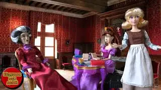 Золушка видео с  куклами , Новая история про Золушку Видео для девочек Игры в куклы на русском