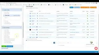 RampedUp People Search - List Building Feature