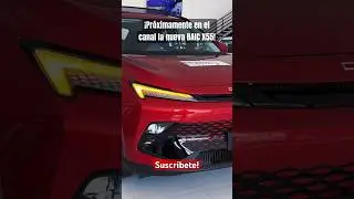 Próximamente en el canal el video de la #NUEVA #BAIC #X55 en el canal, #suscribete #motornation