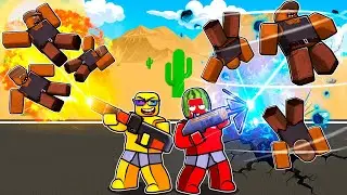 A Dusty Trip CRAZY WEAPONS (Gravity Gun and Railgun)