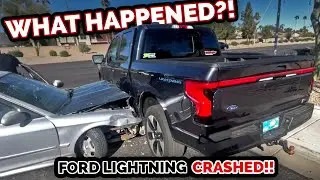 Someone Crashed into my Ford F-150 Lightning?!