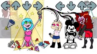 MOMMY LONG LEGS SPOOKY BATTLE with FNF characters: Mommy Long Legs vs FNF characters | FNF Animation
