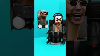 Pizza Tower Scream Meme Challenge Skibidi Toilet Skibidi Gman vs Cameraman