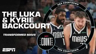 How Luka Doncic & Kyrie Irving have transformed the Mavericks' backcourt | NBA Countdown