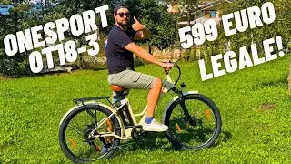 La MIGLIORE CITY BIKE ECONOMICA in stile VINTAGE: Recensione OneSport OT18-3