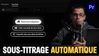 SOUS-TITRAGE AUTOMATIQUE PREMIERE PRO CC 2021