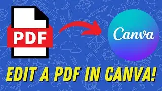 Edit and Save a PDF using Canva!