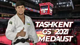 БОБОНОВ Давлат - СЕРЕБРО в Ташкенте 2021 | Bobonov Davlat Tashkent Judo Grand Slam 2021