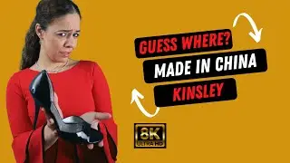 Made in China?... Guess Kinsley Patent Leather Peep-Toe Pump - Heel Review