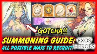 Exos Heroes All Summoning Methods Explained! All Possible Ways to Summon! And Lets Summon!