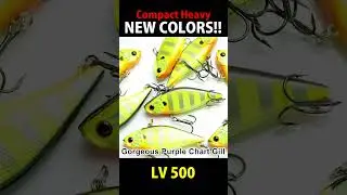 All Time Best LV 500 & LC 3.5, LC 4.5 with New Colors【Lipless Crank 10, 11, 12, 01, 02】