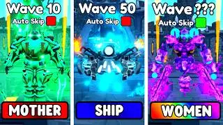 EVERY NEW UNIT VS ENDLESS MODE! (Toilet Tower Defense)