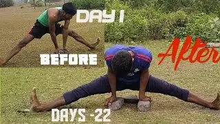 22/30 Days Full Split Tutorial|30 Days Middle Split|Middle Split|Split|#split @Fitness-is-life