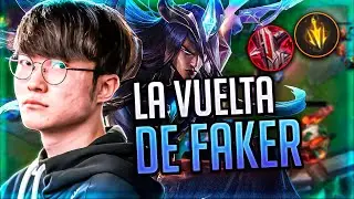 👑 EL REGRESO DEL REY DEMONIO FAKER 😈 ¿SE RECUPERA DE LA LESIÓN?