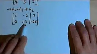Solving Systems of Equations with Augmented Matrices 141-42