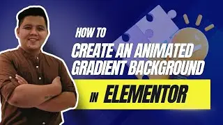 How to Create an Animated Gradient Background in Elementor 2024