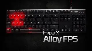 Механическая геймерская клавиатура HyperX Alloy FPS с переключателями Cherry MX и подсветкой клавиш